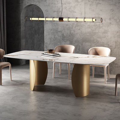 Купить Роскошный мраморный квадратный обеденный стол для свадебных приглашений online manufacture