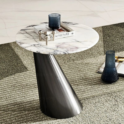 Купить Нержавеющая сталь мраморный верхний диван боковой стол телефонный стол online manufacture