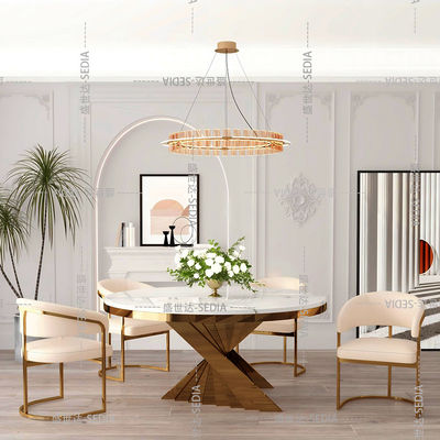 Купить Круглый светлый столик в гостиничном номере высота 0,78 м online manufacture